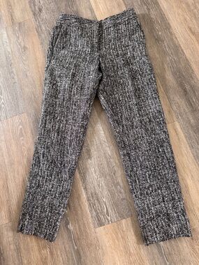 Talbots Black and Gray Marled womens Pants